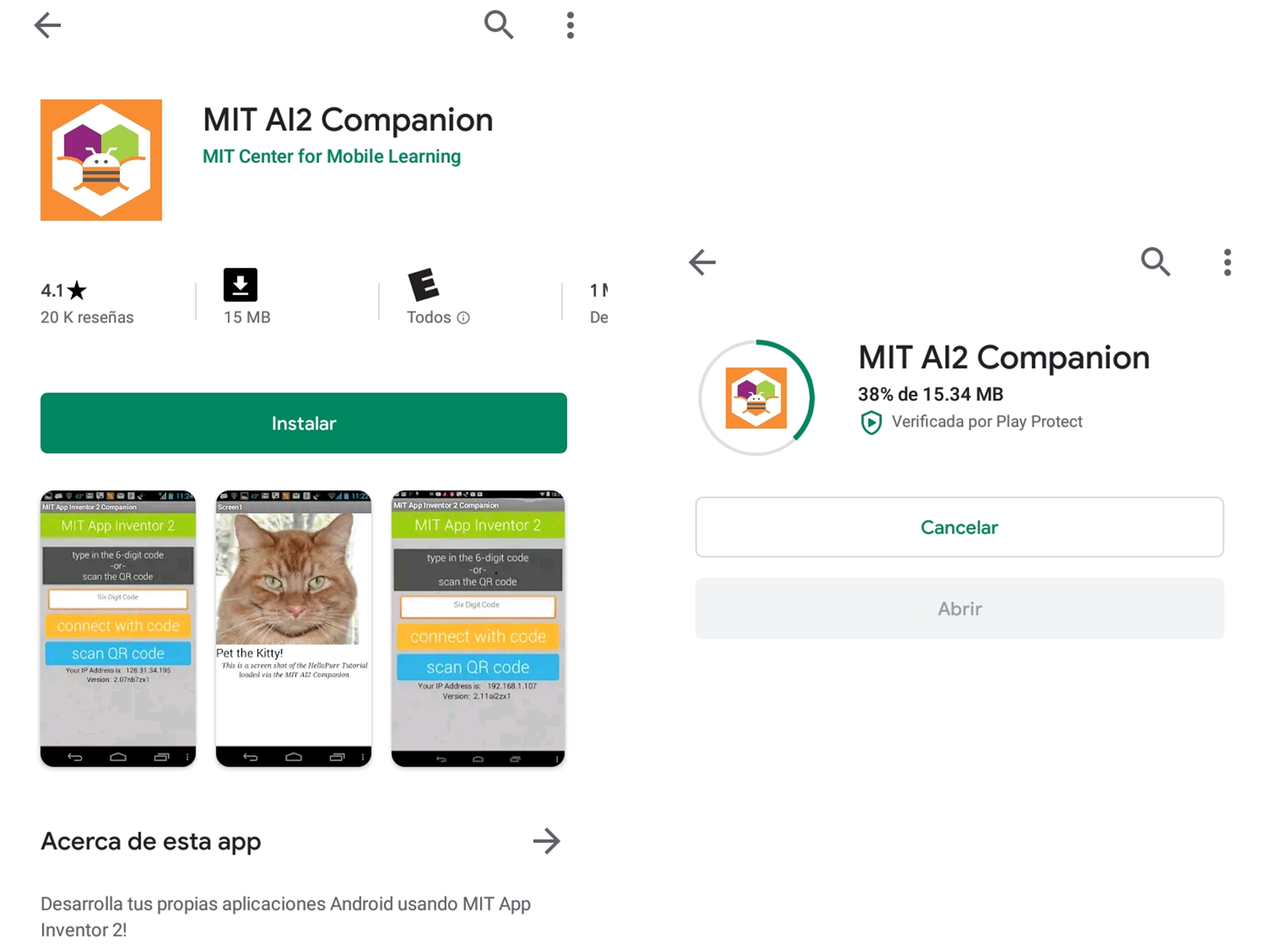 Icono de ai companion en play store App Inventor