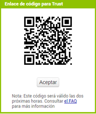 ejemplo de QR para descargar App